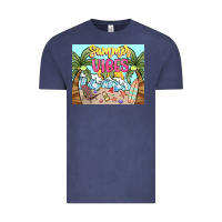 Vintage Denim summer vibes Vintage Tee - NancyCooperArtShop