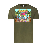 Vintage Olive summer vibes Vintage Tee - NancyCooperArtShop