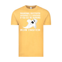 Vintage Mustard paranormal investigator ghost hunting t shirt Vintage Tee - linhVisuals