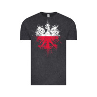 Vintage Black polish eagle  polish pride  polish flag  polish t shirt Vintage Tee - linhVisuals