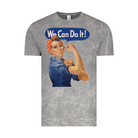 Cloud Rock rosie the riveter shirt we can do it feminist retro t shirt Vintage Tee - linhVisuals