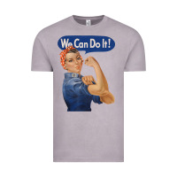 Vintage Zinc rosie the riveter shirt we can do it feminist retro t shirt Vintage Tee - linhVisuals