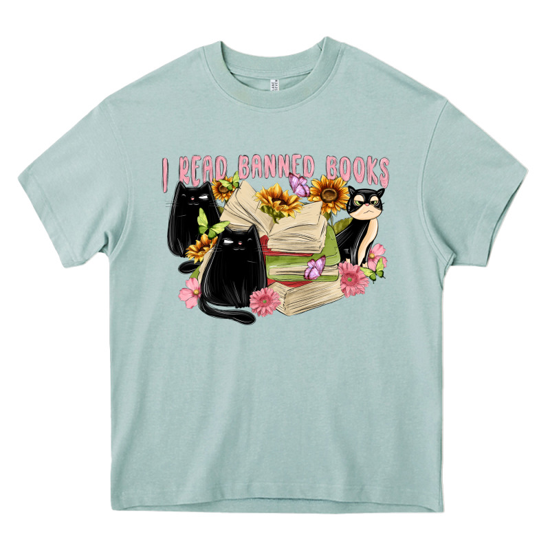 ı Read Banned Books Heavy Core Tee by MaliasSmallBusiness | Teevron
