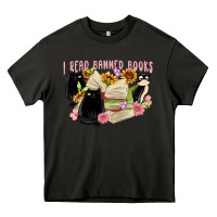 Asphalt ı read banned books Heavy Core Tee - MaliasSmallBusiness