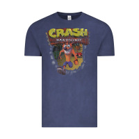 Vintage Denim crash bandicoot 1966 Vintage Tee - linhVisuals