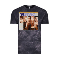 Cloud Black n sync [tw] Vintage Tee - linhVisuals