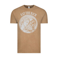 Vintage Coffee eat the rich Vintage Tee - linhVisuals