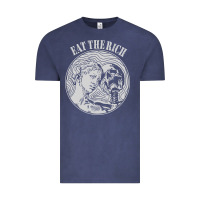 Vintage Denim eat the rich Vintage Tee - linhVisuals