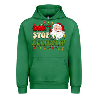 Emerald don't stop believin Urban Hoodie - BarkalooDesign