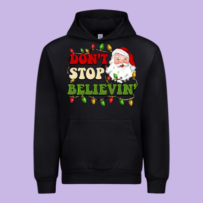 Don't Stop Believin Urban Hoodie Designed By Barkaloodesign