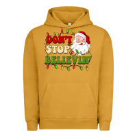 Pigment Peanut Butter don't stop believin Urban Hoodie - BarkalooDesign