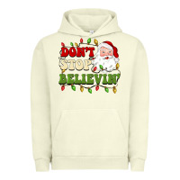 Pigment Pistachio don't stop believin Urban Hoodie - BarkalooDesign