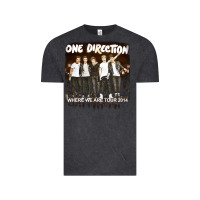 Vintage Black one direction 04 [tb] Vintage Tee - linhVisuals