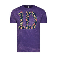 Cloud Purple one direction flower [tw] Vintage Tee - linhVisuals