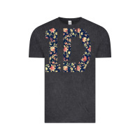 Vintage Black one direction flower [tw] Vintage Tee - linhVisuals