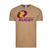 Vintage Coffee queensland rugby Vintage Tee - linhVisuals