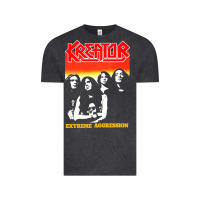 Vintage Black kreator essential music Vintage Tee - linhVisuals