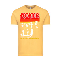 Vintage Mustard kreator essential music Vintage Tee - linhVisuals