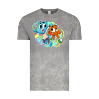 Cloud Rock gumball and darwin Vintage Tee - linhVisuals