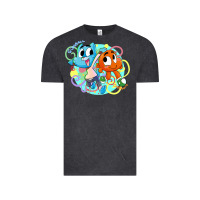 Vintage Black gumball and darwin Vintage Tee - linhVisuals