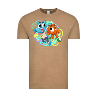 Vintage Coffee gumball and darwin Vintage Tee - linhVisuals