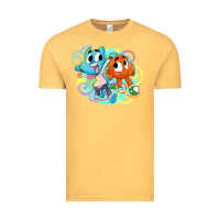 Vintage Mustard gumball and darwin Vintage Tee - linhVisuals