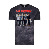 Cloud Black one direction watercolor [tw] Vintage Tee - linhVisuals