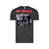 Vintage Black one direction watercolor [tw] Vintage Tee - linhVisuals