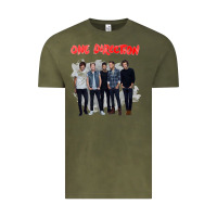 Vintage Olive one direction watercolor [tw] Vintage Tee - linhVisuals