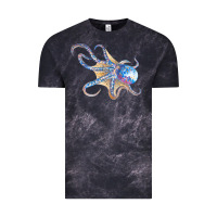 Cloud Black octopus t  shirtoctopus t  shirt Vintage Tee - linhVisuals