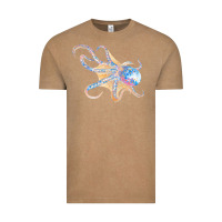 Vintage Coffee octopus t  shirtoctopus t  shirt Vintage Tee - linhVisuals