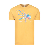 Vintage Mustard octopus t  shirtoctopus t  shirt Vintage Tee - linhVisuals