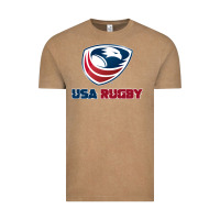 Vintage Coffee usa rugby Vintage Tee - linhVisuals