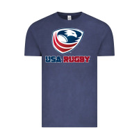 Vintage Denim usa rugby Vintage Tee - linhVisuals
