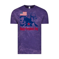 Cloud Purple presidents day Vintage Tee - linhVisuals