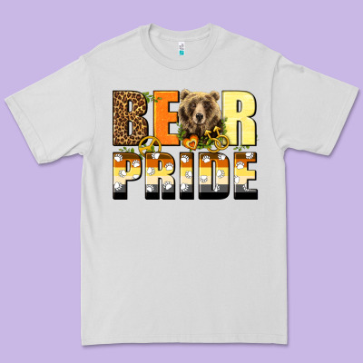 Western Bear Pride Lgbtq+ Premium Tee Designed By Bundleandbundleshop