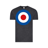 Vintage Black suitable-the-who-target-worn Vintage Tee - linhVisuals