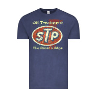 Vintage Denim stp    nostalgia drag racing Vintage Tee - linhVisuals