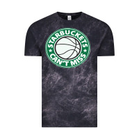 Cloud Black starbuckets can't Vintage Tee - linhVisuals