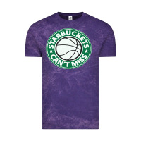 Cloud Purple starbuckets can't Vintage Tee - linhVisuals