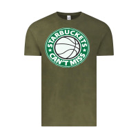 Vintage Olive starbuckets can't Vintage Tee - linhVisuals