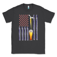 Smoke American Flag Beer Classic Tee - Bettercallsaul