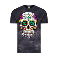 Sugar Skull Vintage Tee | Teevron
