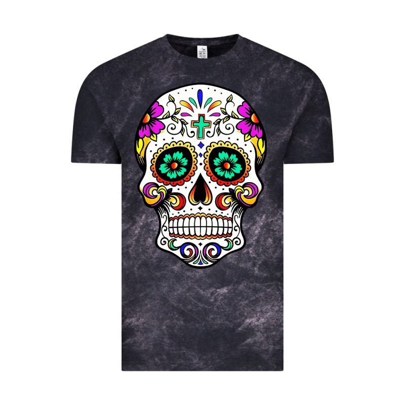 Sugar Skull Vintage Tee by linhVisuals | Teevron