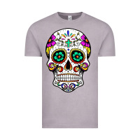 Vintage Zinc sugar skull Vintage Tee - linhVisuals