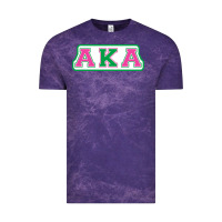 Cloud Purple alpha kappa aka Vintage Tee - linhVisuals
