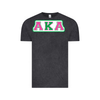 Vintage Black alpha kappa aka Vintage Tee - linhVisuals