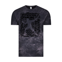 Cloud Black fencing sport Vintage Tee - linhVisuals
