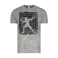 Cloud Rock fencing sport Vintage Tee - linhVisuals
