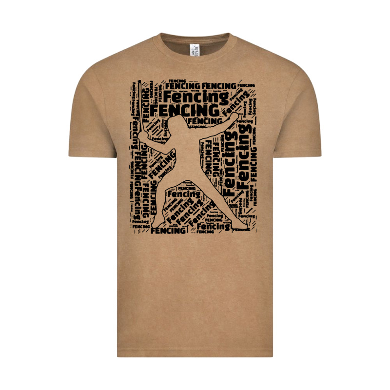 Fencing Sport Vintage Tee by linhVisuals | Teevron